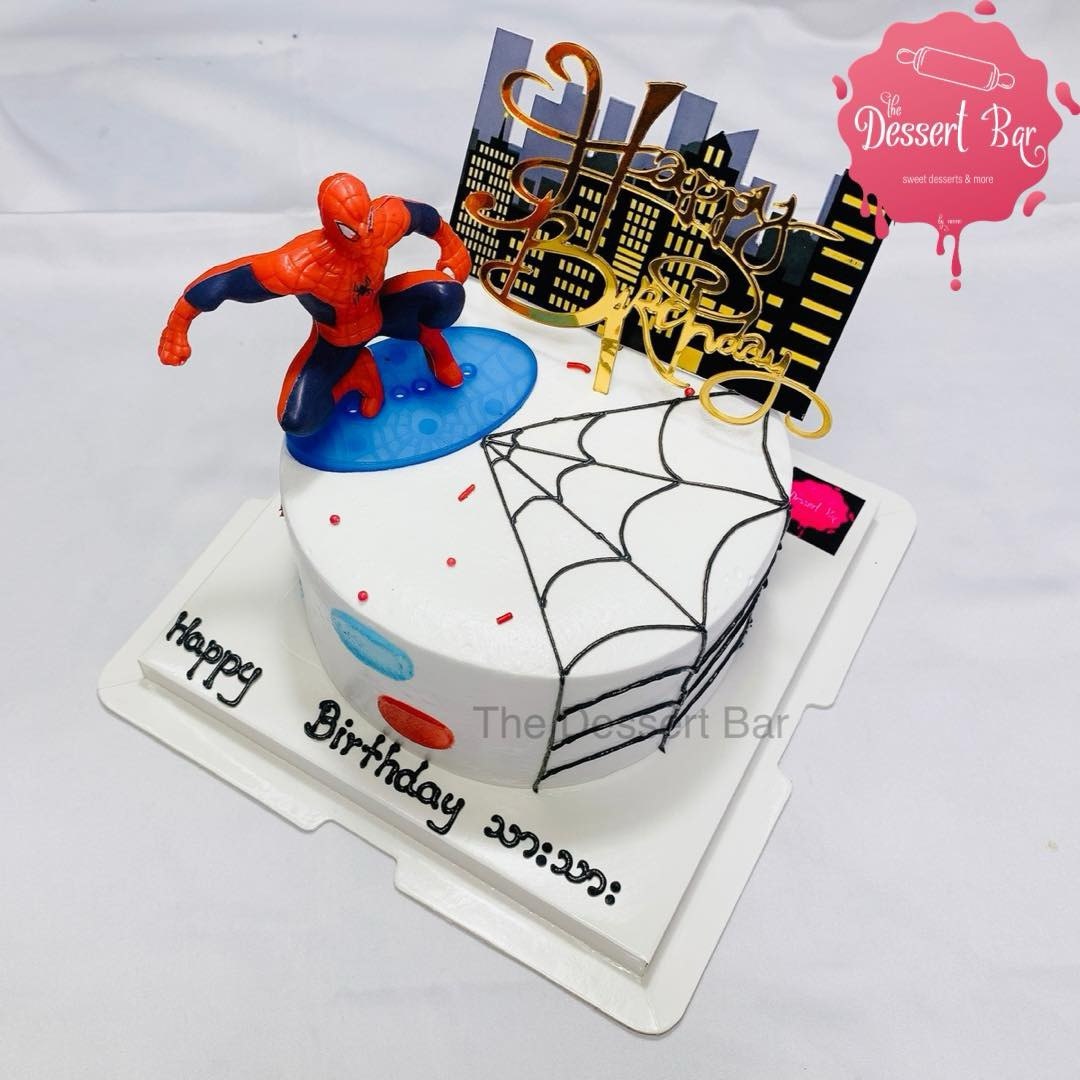 Spiderman cake