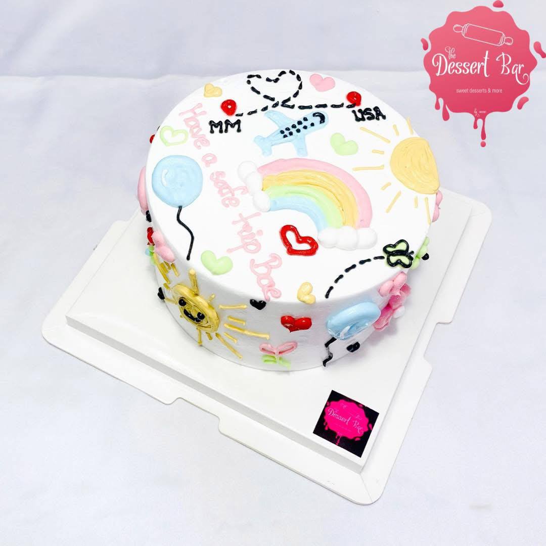 Doodle cake