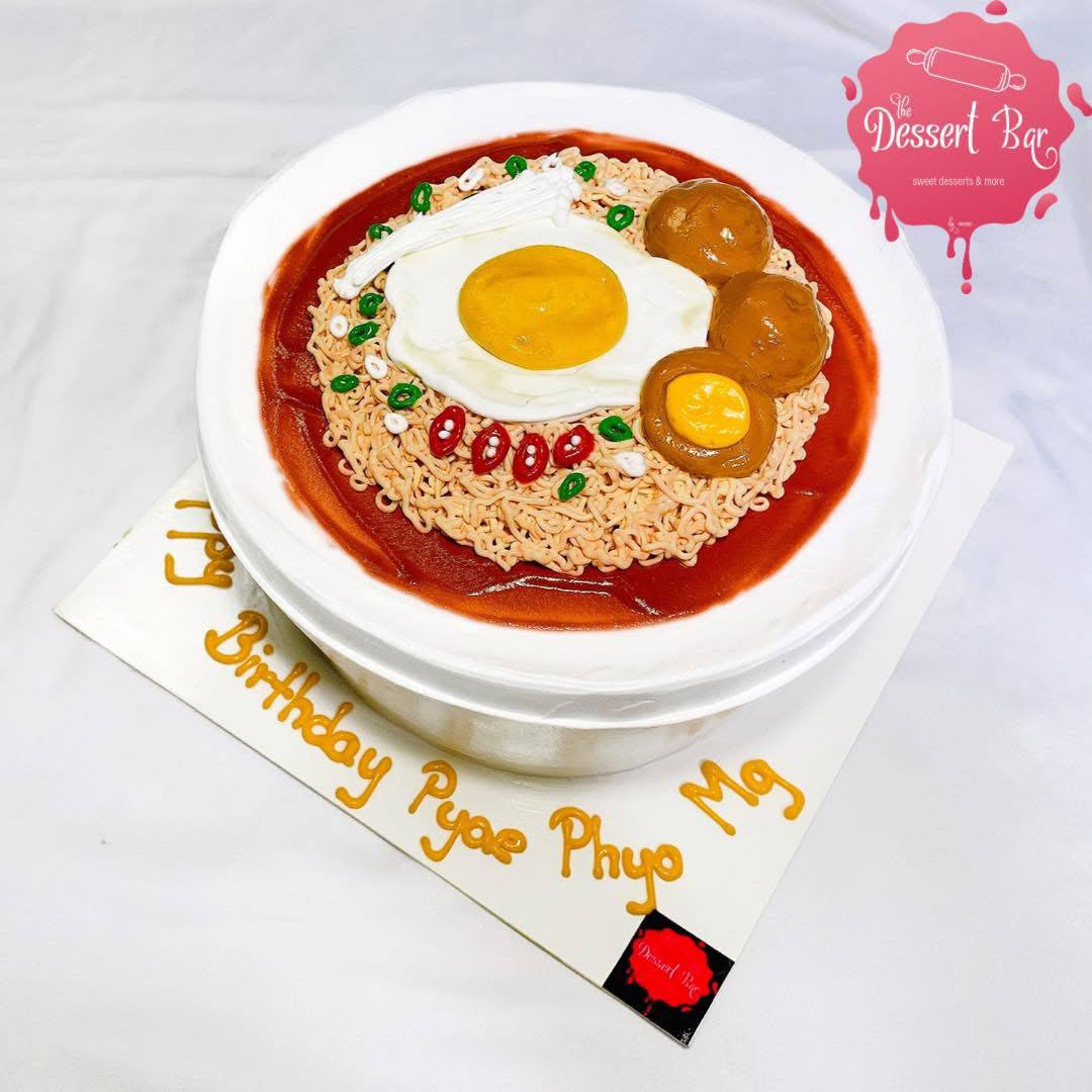 Noodle cake